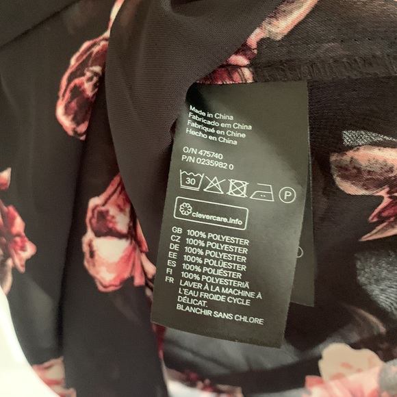 SOLD Sheer Floral Kimono - Picture 6 of 6